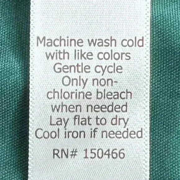 41 Hawthorn Tie Waist Midi Dress in Floral Tropical Green/Peach. X Small. NWT! - Picture 15 of 15